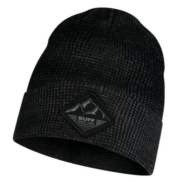 Bonnet Buff Knitted Maks - Noir 1 Bonnet Buff Knitted Maks - Noir