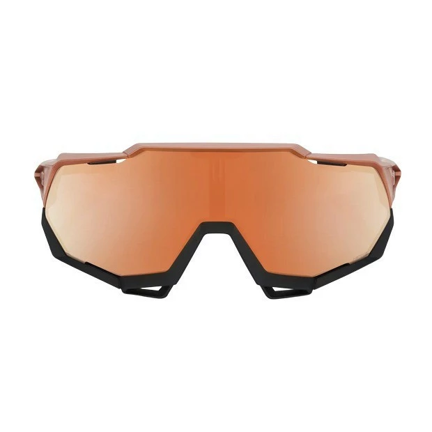 Lunettes 100% Speedtrap Noir Or Chromé / Verre HiPER Cuivre 2 Lunettes 100% Speedtrap Noir Or Chromé / Verre HiPER Cuivre – Image 2