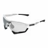 Lunettes Scicon Aerotech SCN-XT Blanc Verres Photochromiques Argent