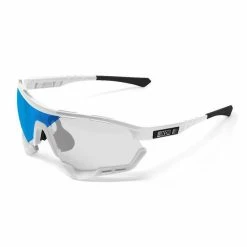 Lunettes Scicon Aerotech SCN-XT Blanc Verres Photochromiques Bleus
