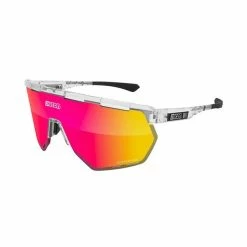 Lunettes Scicon Aerowing SCN-PP Cristal Verres Multi-Reflets Rouges