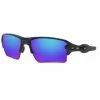 Lunettes Vélo Oakley Flak 2.0 XL Polished Black - Prizm Sapphire Polarized