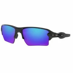 Lunettes Vélo Oakley Flak 2.0 XL Polished Black - Prizm Sapphire Polarized