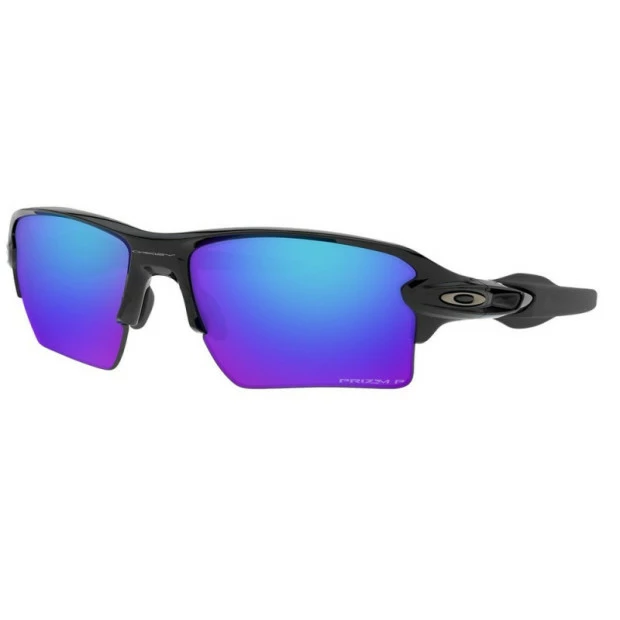 Lunettes Vélo Oakley Flak 2.0 XL Polished Black - Prizm Sapphire Polarized 1 Lunettes Vélo Oakley Flak 2.0 XL Polished Black - Prizm Sapphire Polarized