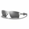Lunettes Vélo Oakley Flak 2.0 XL Polished White/Grey - Prizm Black Polarized