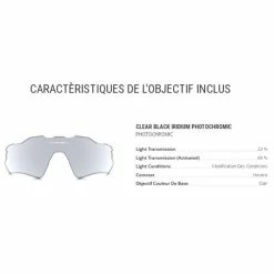 Lunettes Vélo Oakley Radar EV Path - Gris Acier - Photochromique -Vélos Soldes lunettes velo oakley radar ev path photochromic gris oo9208 13 5