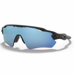 Lunettes Vélo Oakley Radar EV Path Prizm Deep Water Polarized - Noir Mat