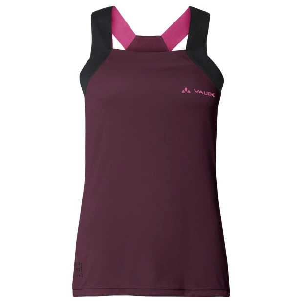 Maillot-Débardeur Femme Vaude Matera Top Cassis 2 Maillot-Débardeur Femme Vaude Matera Top Cassis – Image 2