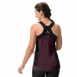 Maillot-Débardeur Femme Vaude Matera Top Cassis 8 Maillot-Débardeur Femme Vaude Matera Top Cassis -Vélos Soldes maillot debardeur femme vaude matera top cassis 3