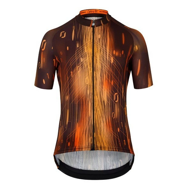Maillot Homme Assos MILLE GT C2 Drop Head Orange 1 Maillot Homme Assos MILLE GT C2 Drop Head Orange