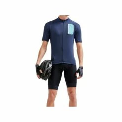 Maillot Homme Craft Gravel Advanced - Bleu -Vélos Soldes maillot homme craft gravel advanced bleu 3
