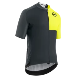 Maillot Route Assos Mille GT C2 EVO Stahlstern Noir/Jaune -Vélos Soldes maillot route assos mille gt c2 evo stahlstern noirjaune 2