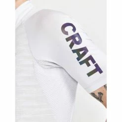 Maillot Route Homme Craft Advanced Endur Lumen Blanc -Vélos Soldes maillot route homme craft advanced endur lumen blanc 4