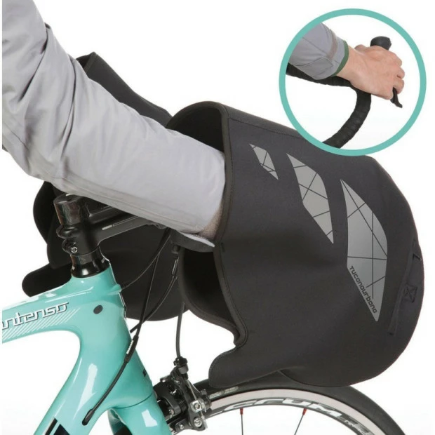 Manchons De Guidon Tucano Urbano Nautilus Pour Vélo De Route Noir 3 Manchons De Guidon Tucano Urbano Nautilus Pour Vélo De Route Noir – Image 3
