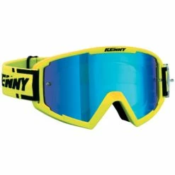 Masque VTT Kenny Track+ Jaune Fluo