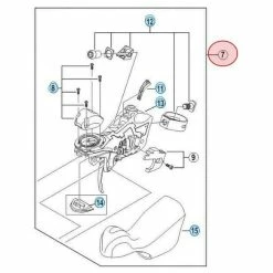 Mécanisme Interne De Manette Shimano Ultegra ST-6700