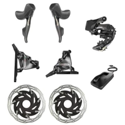 Mini Groupe SRAM Force AXS D2 Mono Plateau -Vélos Soldes mini groupe sram force axs d2 mono plateau 4