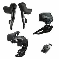 Mini-Groupe SRAM Force ETAP AXS 2x12 - Freinage Sur Jante