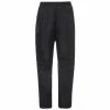 Pantalon De Pluie Femme Vaude Fluid Full-Zip - Noir