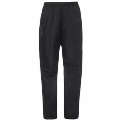Pantalon De Pluie Femme Vaude Fluid Full-Zip - Noir