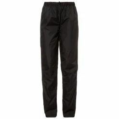 Pantalon De Pluie Femme Vaude Fluid S/S+L/S - Noir