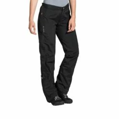 Pantalon De Pluie Femme Vaude Yaras Rain Zip III Noir -Vélos Soldes pantalon de pluie femme vaude yaras rain zip iii noir 2