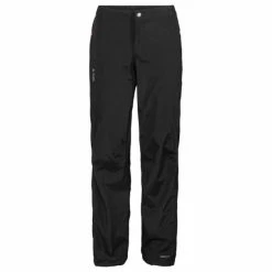 Pantalon De Pluie Femme Vaude Yaras Rain Zip III Noir