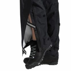 Pantalon De Pluie Femme Vaude Yaras Rain Zip III Noir -Vélos Soldes pantalon de pluie femme vaude yaras rain zip iii noir 4