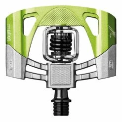 Crank Brothers Pédales Crankbrothers Mallet 2 - Raw/Vert