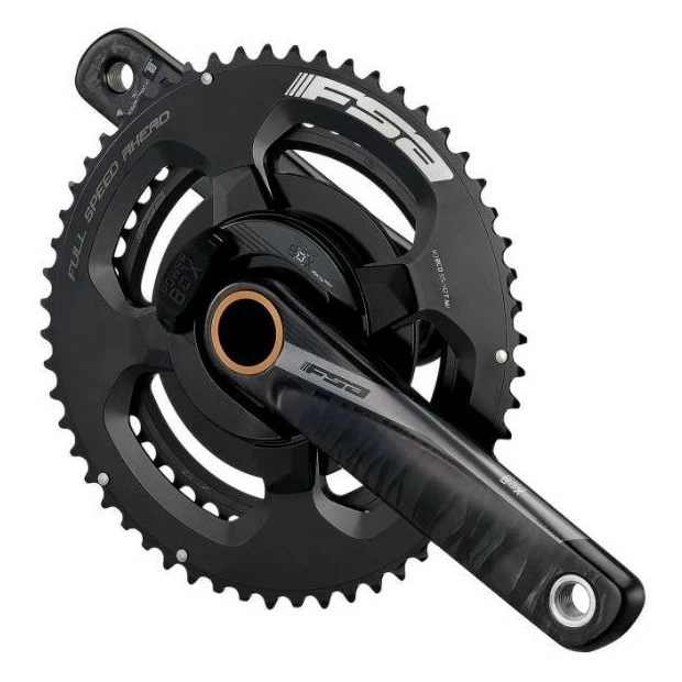 Pédalier Capteur De Vitesse FSA Powerbox Carbon 52/36 Dents 1 Pédalier Capteur De Vitesse FSA Powerbox Carbon 52/36 Dents