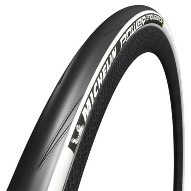 Pneu Michelin Power Endurance - Noir/Blanc 700x23c 1 Pneu Michelin Power Endurance - Noir/Blanc 700x23c