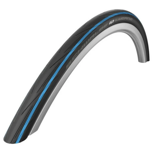 Pneu Schwalbe Lugano HS471 28' - Rigide 25-622 - Rouge/Blanc/Bleu/Jaune 3 Pneu Schwalbe Lugano HS471 28' - Rigide 25-622 - Rouge/Blanc/Bleu/Jaune – Image 3