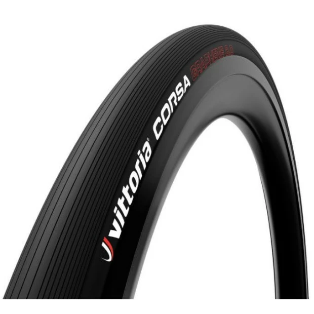 Pneu Vittoria Corsa Graphène 2.0 - 700x25C - Noir 1 Pneu Vittoria Corsa Graphène 2.0 - 700x25C - Noir