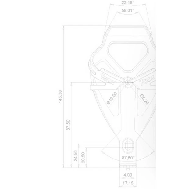 Porte-bidon Tacx Deva - Noir Mat T6154.19 2 Porte-bidon Tacx Deva - Noir Mat T6154.19 – Image 2
