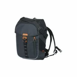 Sac à Dos Basil Miles Tarpaulin Nordlicht 17L Noir/Orange