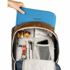 Sac à Dos/Sacoche Vaude Cycle 20 II Bleu/Beige 20L -Vélos Soldes sac a dos sacoche vaude cycle 20 ii bleu beige 20l 5