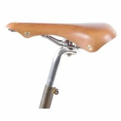 Selle Cuir Berthoud Soulor - Naturel -Vélos Soldes selle cuir berthoud soulor naturel 2