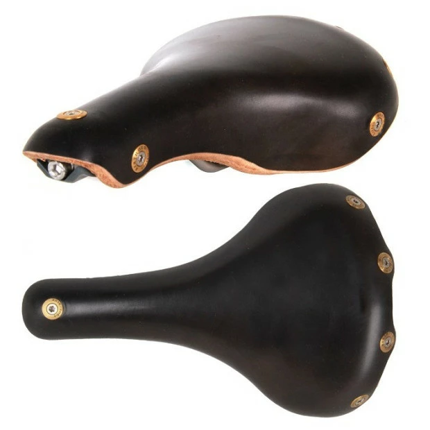 Selle En Cuir Gilles Berthoud Marie Blanque - Noir 1 Selle En Cuir Gilles Berthoud Marie Blanque - Noir
