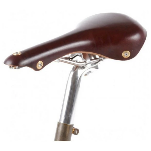 Selle En Cuir Gilles Berthoud Soulor - Brun 1 Selle En Cuir Gilles Berthoud Soulor - Brun