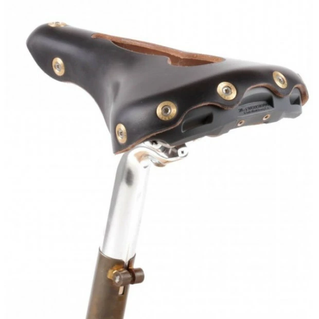 Selle Ouverte Berthoud Agnel Cuir - Noir 2 Selle Ouverte Berthoud Agnel Cuir - Noir – Image 2