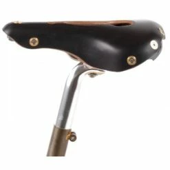 Selle Ouverte Berthoud Agnel Cuir - Noir 7 Selle Ouverte Berthoud Agnel Cuir - Noir -Vélos Soldes selle ouverte berthoud agnel cuir noir 1 2