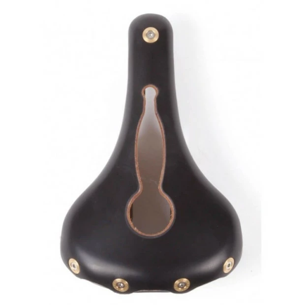 Selle Ouverte Berthoud Agnel Cuir - Noir 4 Selle Ouverte Berthoud Agnel Cuir - Noir – Image 4