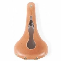 Selle Ouverte Berthoud Aravis Cuir - Naturel -Vélos Soldes selle ouverte berthoud aravis cuir naturel 1 3