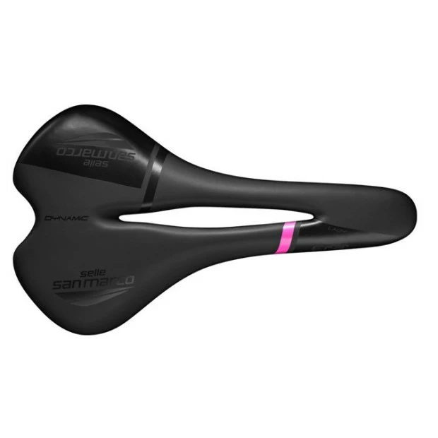 SELLE SAN MARCO Selle Pour Femme San Marco Era Open-Fit Dynamic - Noir / Rose 1 SELLE SAN MARCO Selle Pour Femme San Marco Era Open-Fit Dynamic - Noir / Rose