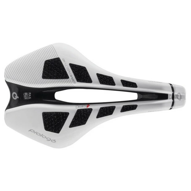 Selle Prologo Dimension 143 CPC Tirox 245x143 Mm Blanc/Noir 1 Selle Prologo Dimension 143 CPC Tirox 245x143 Mm Blanc/Noir
