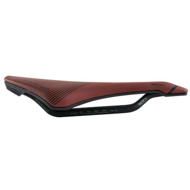 Selle Prologo Dimension 143 Tirox 245x143mm Rouge 2 Selle Prologo Dimension 143 Tirox 245x143mm Rouge – Image 2