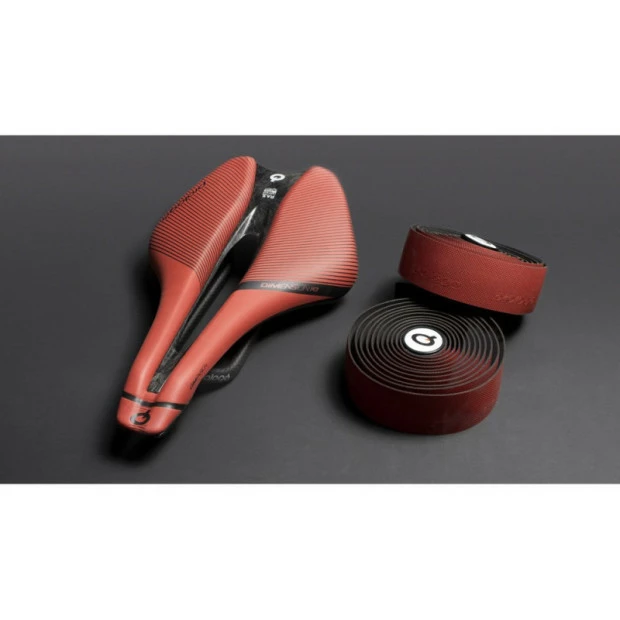 Selle Prologo Dimension 143 Tirox 245x143mm Rouge 3 Selle Prologo Dimension 143 Tirox 245x143mm Rouge – Image 3
