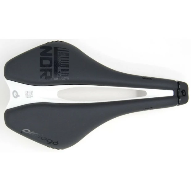 Selle Prologo Dimension NDR 143 Tirox 245x143 Mm Noir/Blanc 1 Selle Prologo Dimension NDR 143 Tirox 245x143 Mm Noir/Blanc