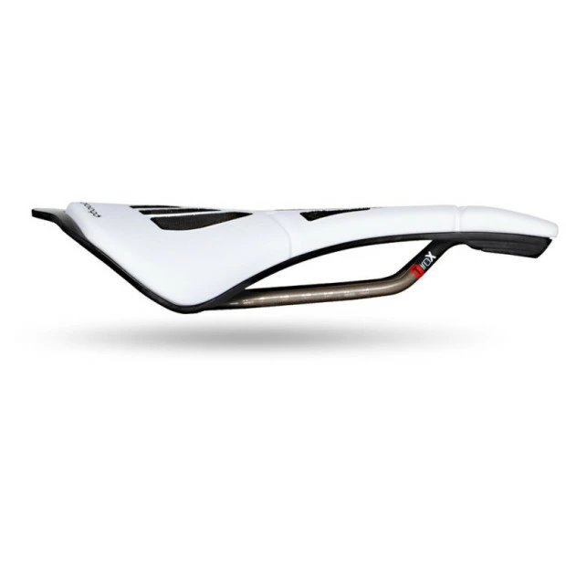 Selle Prologo Scratch M5 CPC Tirox 250x140 Mm Blanc/Noir 2 Selle Prologo Scratch M5 CPC Tirox 250x140 Mm Blanc/Noir – Image 2