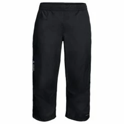 Short De Pluie Vaude Men's Drop 3/4 - Noir